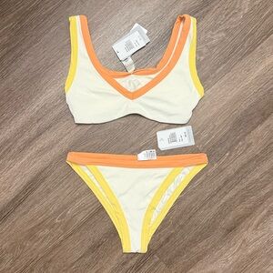 L*Space Orange and Yellow Bikini